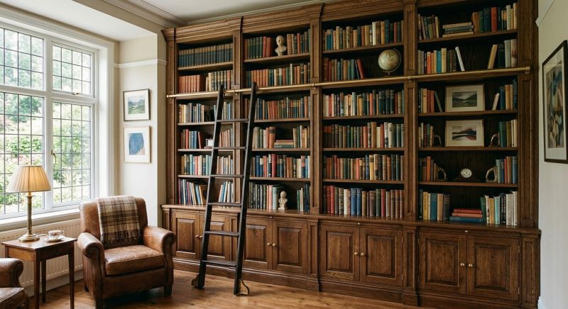 Bookcase Construction in Woodbridge, VA