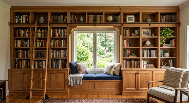 Bookcase Construction in Fairfax, VA
